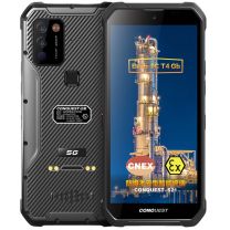 征服 CONQUEST 防爆手机 S21 8+128G (黑色) 5G危化品防爆手机化工厂EX石油天然气燃气制药智能三防工业手持巡检终端