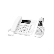 飞利浦 PHILIPS 办公一拖一子母电话机 DCTG496 (黑色/白色) 如需指定颜色请备注