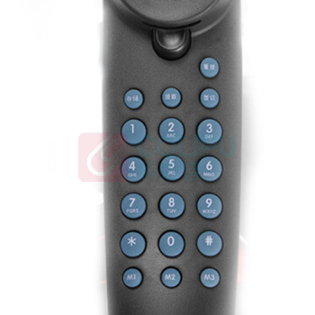 飞利浦 PHILIPS 壁挂式电话机 TD2801 (黑色) 桌壁两用