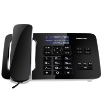 飞利浦 PHILIPS 飞利浦 PHILIPS 电话机 CORD492 免提通话 (黑色 CORD492