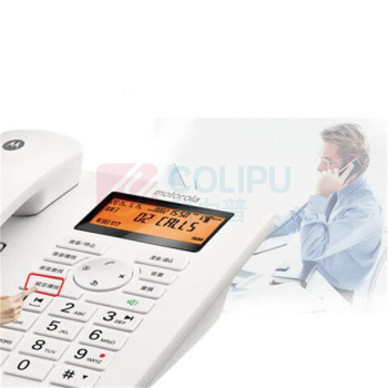 摩托罗拉 MOTOROLA 有绳电话机白色 Ct111C