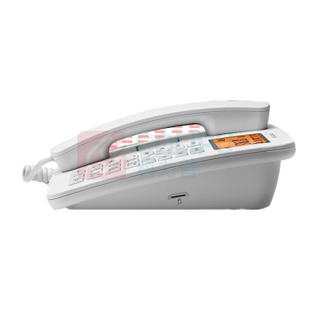 摩托罗拉 MOTOROLA 电话机 CT111C 16G卡,可扩展至32G,白色,办公家用电销商务客服电话呼叫中心 (白色)