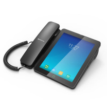 纽曼 Newmine IP电话机 HL2008TSD-9089(R) 录音17200小时 (黑色) 8英寸彩屏