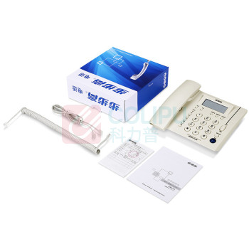步步高 BBK 电话机 HCD113 (玉白)
