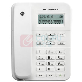 摩托罗拉 MOTOROLA 电话机 CT202C (白色)