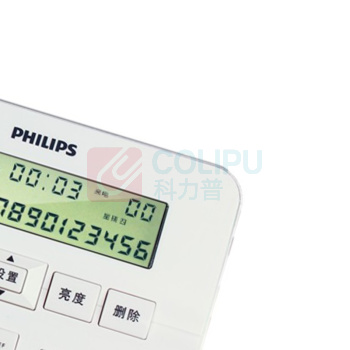 飞利浦 PHILIPS 电话机 CORD218 免提通话 (白色)