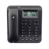 摩托罗拉 MOTOROLA 电话机 CT420C 双接口 (黑色)