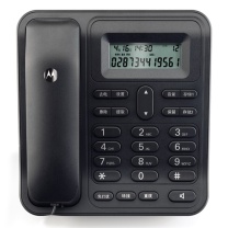摩托罗拉 MOTOROLA 电话机 CT420C (黑色)