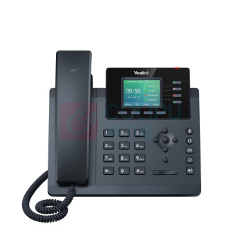 亿联 电话机 SIP-T34W (320*240) (黑色) 带背光LCD显示屏