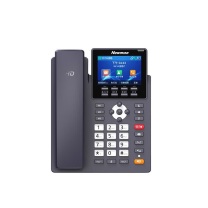 纽曼 Newmine IP电话 HL2008TSD-728(R) (黑色) 双模PSTN 4400小时 3.5英寸彩屏 双千兆网口 POE供电