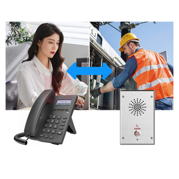 Fanvil IP网络广播对讲系统 A10W 方位 SIP三键精简终端(wifi)