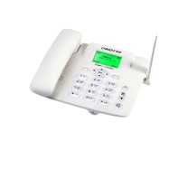 中诺 CHINO-E 无线插卡固话电话座机 C265睿智版 全网通4G5G (白色) 电信移动联通广电4G网高清免提黑名单