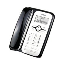 飞利浦 PHILIPS 电话机 CORD020 免电池 (黑色)