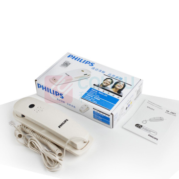 飞利浦 PHILIPS 电话机 TD-2801 免电池 (白色)