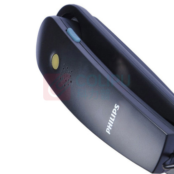 飞利浦 PHILIPS 壁挂式电话机 TD2801 桌壁两用 (黑色)