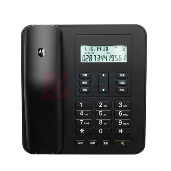 摩托罗拉 MOTOROLA 电话机 CT310C 免提通话 (黑色)
