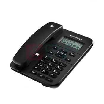 摩托罗拉 MOTOROLA 电话机 CT202C 免提通话 (黑色)