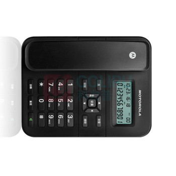 摩托罗拉 MOTOROLA 电话机 CT202C 免提通话 (黑色)