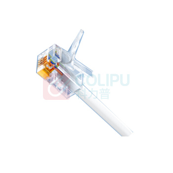 山泽 SAMZHE 电话线 DH-4015L 15米  4芯多股6P4C纯铜语音跳线 座机延长线连接线 成品电话线带水晶头