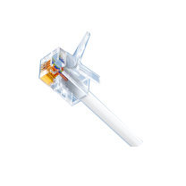 山泽 SAMZHE 电话线 DH-4015L 15米  4芯多股6P4C纯铜语音跳线 座机延长线连接线 成品电话线带水晶头