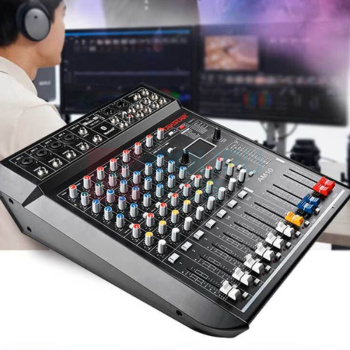 得胜 TAKSTAR 十路调音台 立体声带蓝牙USB效果器10路模拟调音台 AM10  会议户外集会活动演出模拟调音台