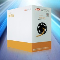海康威视 HIKVISION 六类网线工程级无氧铜箱线千兆高速网络非屏蔽双绞线千兆布线监控办公305米/箱 DS-1LN6-UE