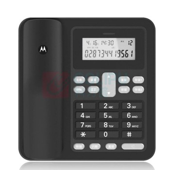 摩托罗拉 MOTOROLA 有绳电话机 CT320C (黑色)