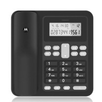 摩托罗拉 MOTOROLA 有绳电话机 CT320C (黑色)