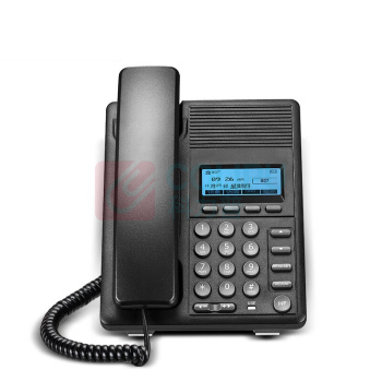 纽曼 Newmine IP商务办公电话 HL2008TSD-208(R) 2.3英寸黑白屏 (黑色)