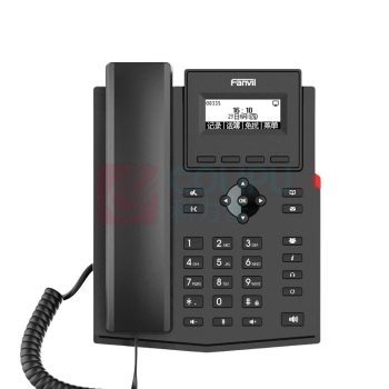 Fanvil IP电话机SIP电话机 黑白点阵屏 高清语音 六方会议 网络电话机 X301