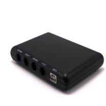 先锋 SINGFUN 电话录音盒 XF-USB2ZD 座机录音 来电弹屏 通话录音系统管理 2路录音盒 黑色ht (黑色)
