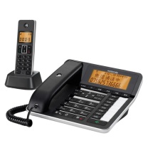 摩托罗拉 MOTOROLA 录音电话机 C7501RC 远距离无绳座机 电销固定电话16G
