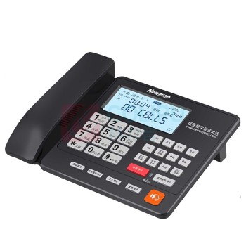 纽曼 Newmine 录音电话机 HL2008TSD-2087(R) (黑色) 固定电话 自动录音 商务办公家用电话录音2240小时 可扩容 支持黑名单