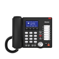 纽曼 Newmine 录音电话机座机座机 HL2008TSD-498(R) (黑色) 录音管理系统 会议录音电话