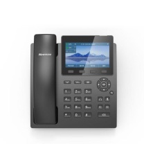 纽曼 Newmine IP电话 HL2008TSD-698(R) (黑色) 录音4000小时 双模PSTN 4.3英寸彩屏