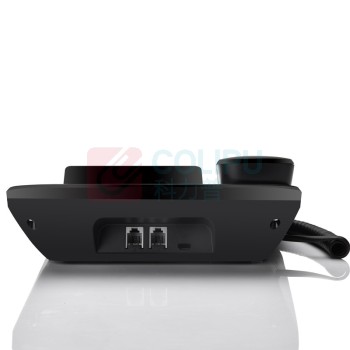 集怡嘉 录音电话机 DA760B 双接口 (黑色) 联机存储