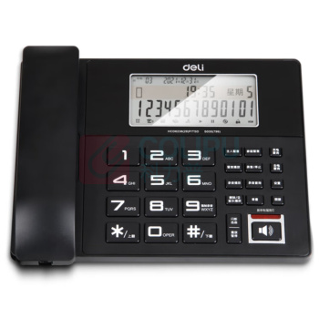 得力 deli 得力 deli 799 电话机(黑色)(台) 799 