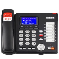 纽曼 Newmine 录音电话机 HL2008TSD-9081(R) 9081录音话机 (黑色) 内置16G卡/录音2200小时