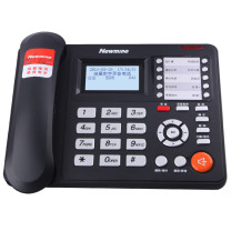 纽曼 录音电话机 HL2008TSD-938(R) 938录音话机 内置16G卡/录音2200小时 (黑色)