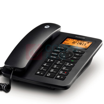 摩托罗拉 MOTOROLA 录音电话机 CT111C 内置8GB卡/录音540小时 (黑色)