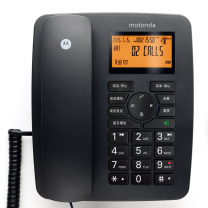 摩托罗拉 MOTOROLA 录音电话机 CT111C (黑色) 内置8GB卡/录音540小时