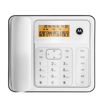 摩托罗拉 MOTOROLA 有绳电话机 CT330C 双接口 (白色)