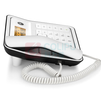 摩托罗拉 MOTOROLA 有绳电话机 CT330C 双接口 (白色)