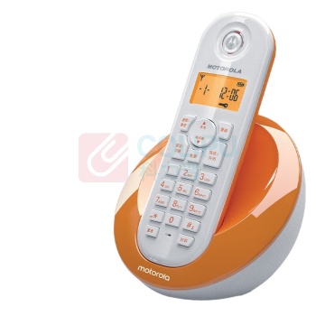 摩托罗拉 MOTOROLA 电话机 C601C (橙色) 单机