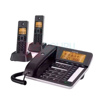 摩托罗拉 MOTOROLA 电话机 C7501RC 一拖二 送16G内存卡