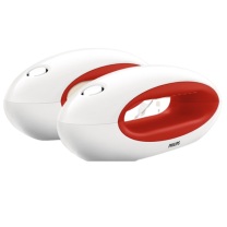 飞利浦 PHILIPS 无绳电话机 DCTG5502 双机 (红色)
