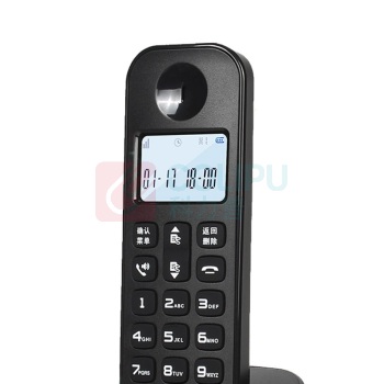 飞利浦 PHILIPS 无绳电话机 DCTG160-1 无绳主机 (黑色)