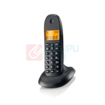 摩托罗拉 MOTOROLA 无绳电话机 CL101C 一拖一子母机 (黑色)