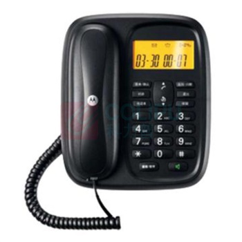 摩托罗拉 MOTOROLA 无绳电话机 CL101C 一拖一子母机 (黑色)