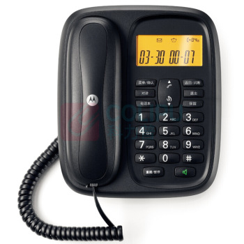 摩托罗拉 MOTOROLA 无绳电话机 CL103C 一拖三子母机 (黑色)